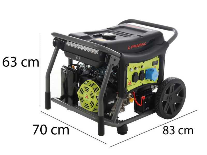 Generador portátil eléctrico Inverter WX 7000 Pramac - 3