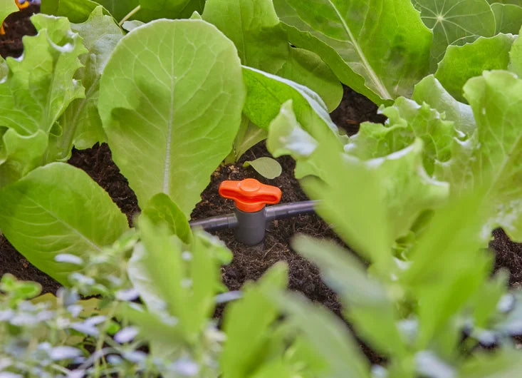 Blister de 3 unidades Válvula de regulación y cierre 4,6mm 3/16" Gardena 13217-16