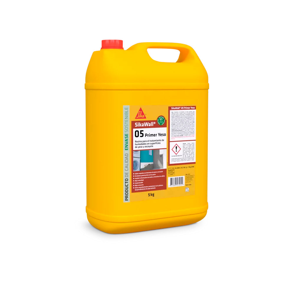 SikaWall-05 Plaster Primer 5kg Acrylic Resin for Plaster Treatment