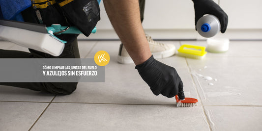 Cómo limpiar las juntas del suelo y azulejos sin esfuerzo