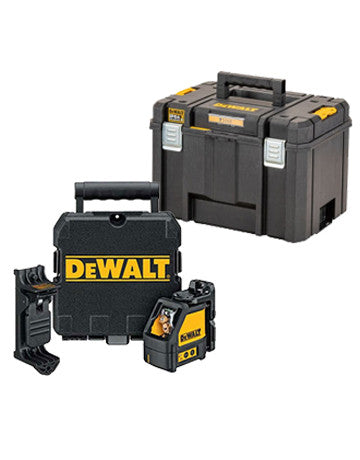 Combo Nivel Láser DW088K + Maleta Profunda Tstak VI Dewalt DWHT1-81020