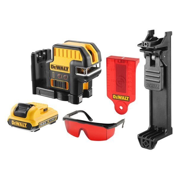 Nivel Láser Autonivelante 2 líneas en cruz color rojo DCE0822D1R Dewalt DEWALT - 3