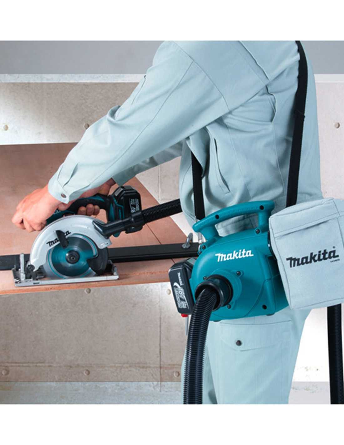 Kit Makita con 8 herramientas + 3 bat 5.0Ah + cargador + 2 bolsas DLX8171BL3