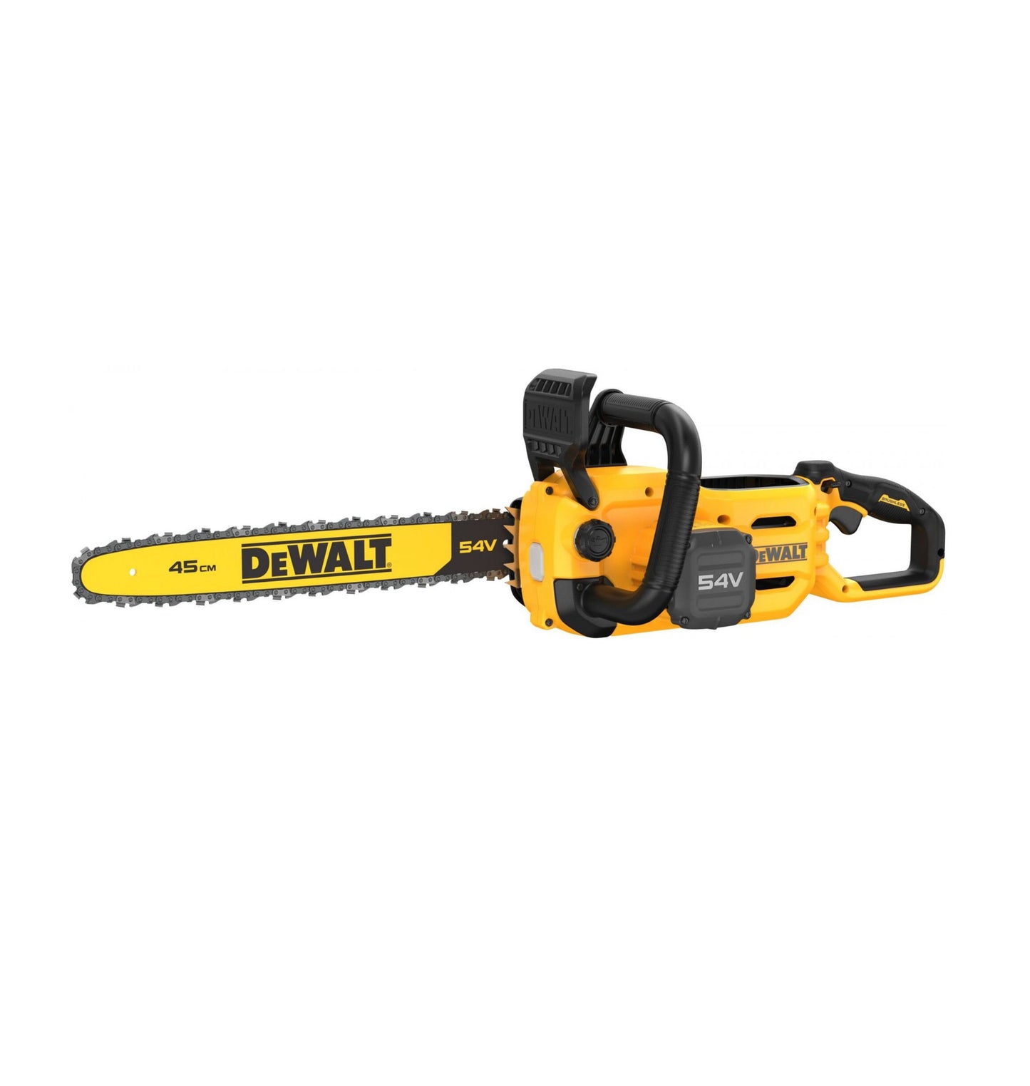 45cm chainsaw + Flexvolt 9Ah battery + Dewalt DCMCS574X1 charger