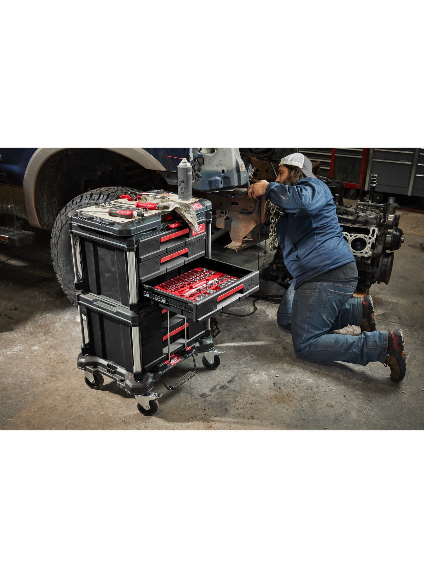 Kit de transporte Packout Milwaukee 4932492892  - 3