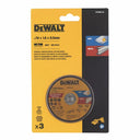 Disco abrasivo 76mm para metal e inox 3ud. Dewalt DT20592 DEWALT - 1