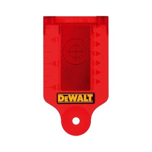 Tarjeta magnética graduada para láser Dewalt DE0730