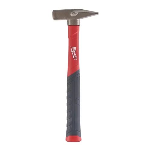 Milwaukee German-style hammer with fiberglass handle, 300g