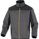 Chaqueta de punto Softshell Beaver Gris y Verde Delta Plus