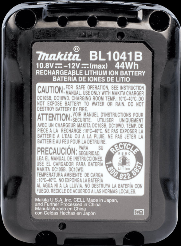 Batería CXT® Litio‑Ion de 12V max 2.0Ah BL1021B Makita