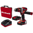 Taladro Percutor 18V 48Nm con 2 baterías 2Ah y maletín Einhell TE-CD 18/48 Li-i EINHELL - 1