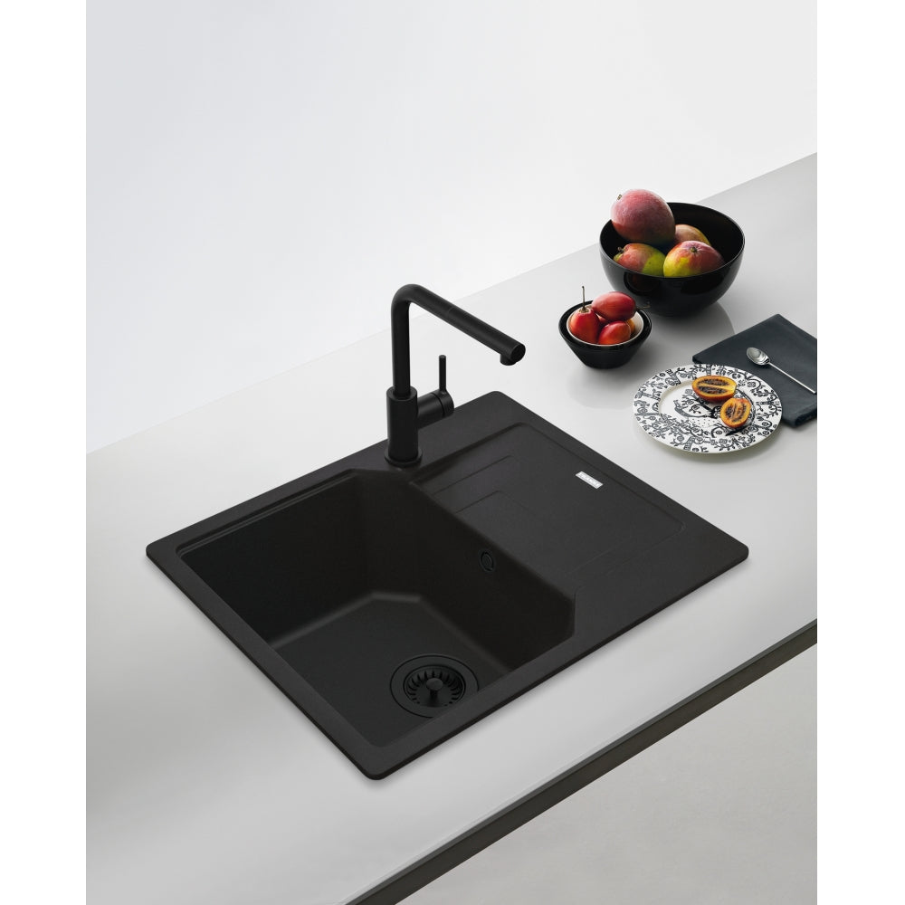 Lina Pull Out Kitchen Faucet Matt Black Franke 115.0712.435