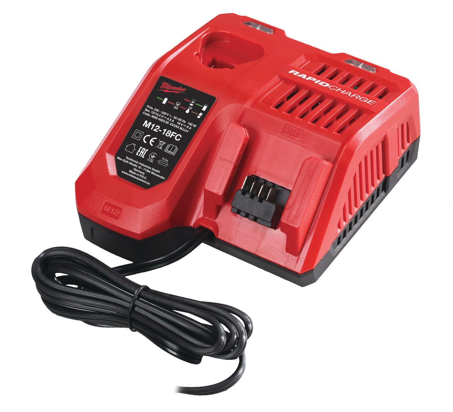 Powerpack Hammer drill + Grinder + 2bat 5Ah + Milwaukee charger with 2 M18 cases FPP2E3-502X