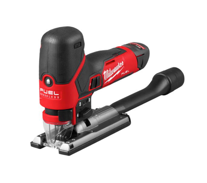 Milwaukee M12 FJS-422X Subcompact M12 FUEL Jigsaw + 2Ah Battery + 4Ah Battery + Charger + Case