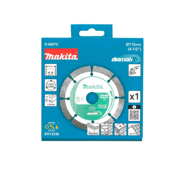 Diamak diamond blade 115mm Makita D-80070