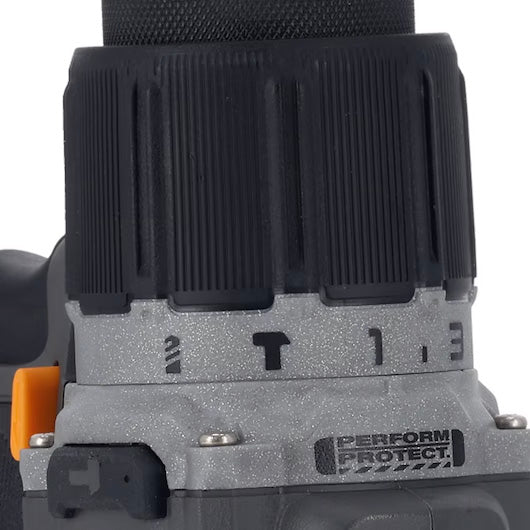 McLaren 18V 90Nm 13mm Hammer Drill with 2 x 4Ah Batteries + Dewalt DCD85MM2T Case