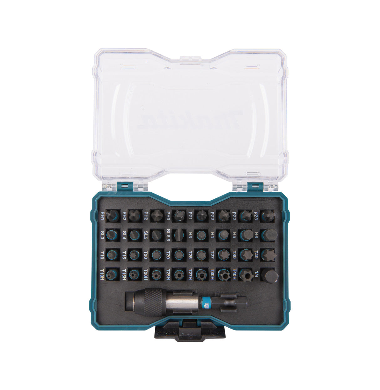 Estuche de puntas Impact Black 33pcs Makita E-12441