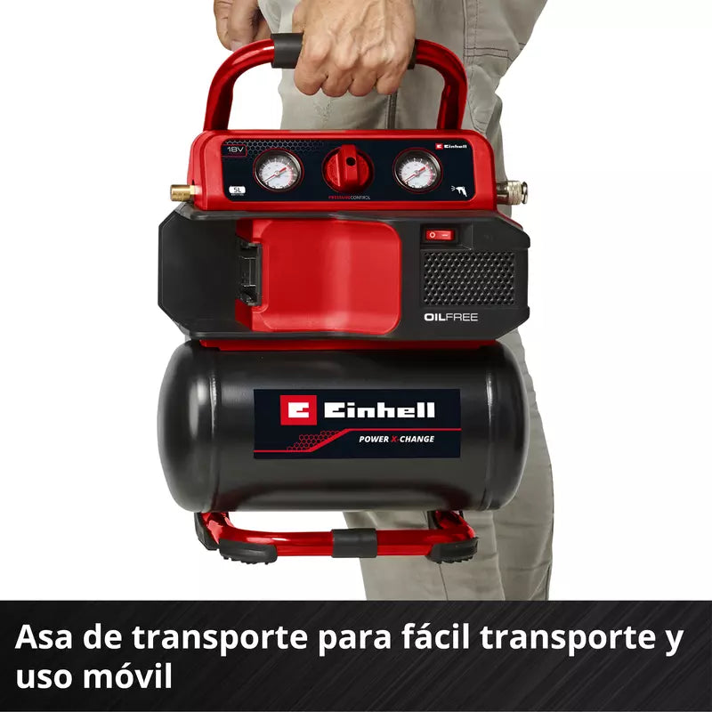 Compresor de aire a batería TE-AC 18/75 Li OF-Solo