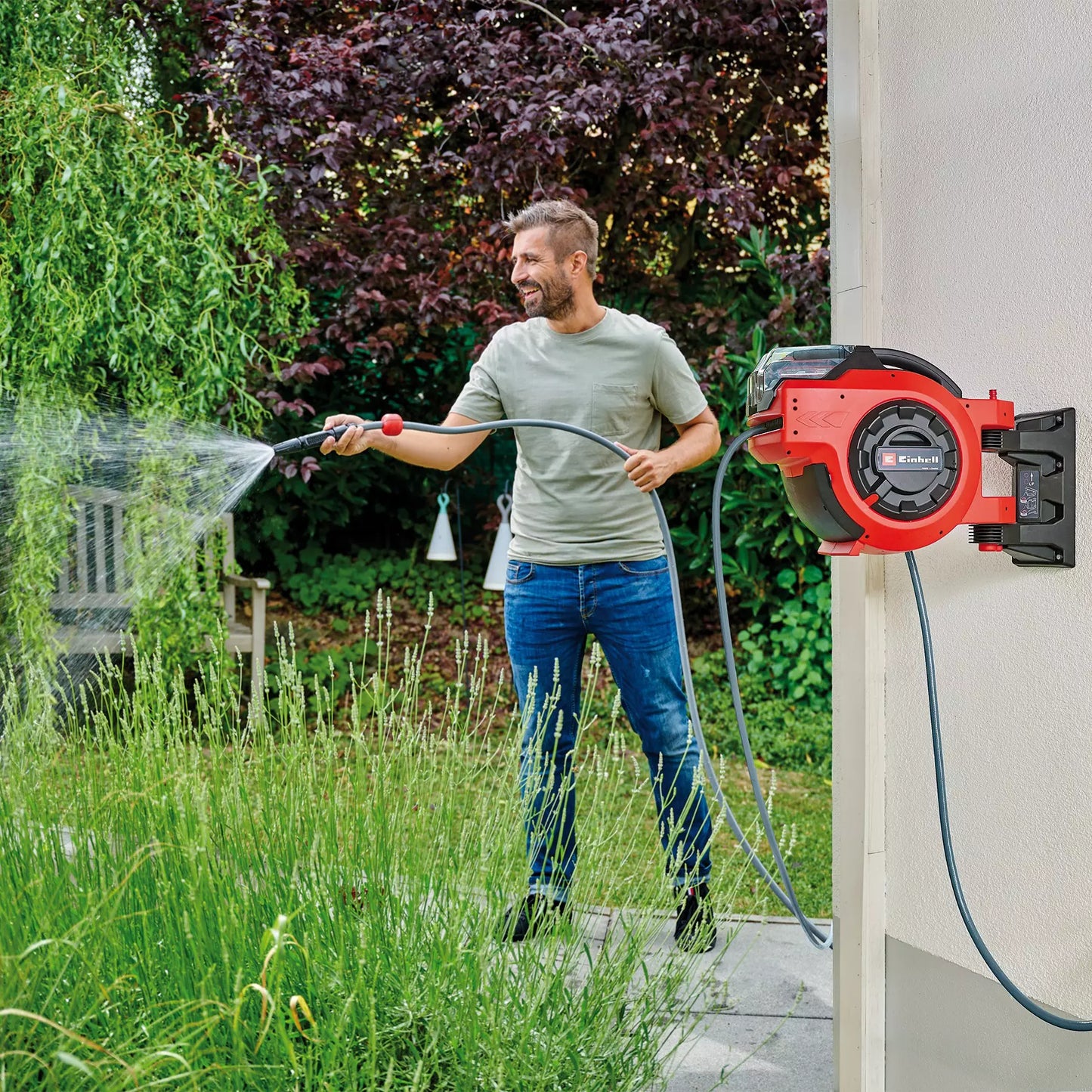 Einhell GE-HR 18/30 Li-Solo battery-powered hose reel