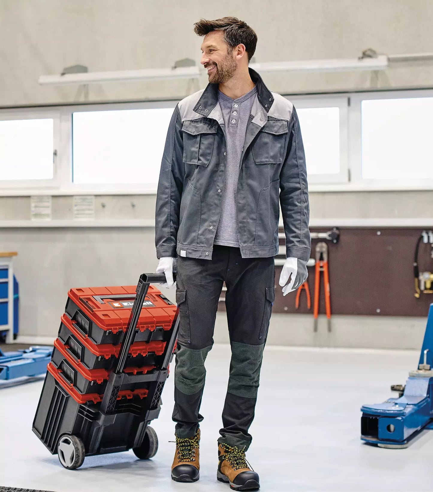 Einhell E-Case Tower wheeled case system