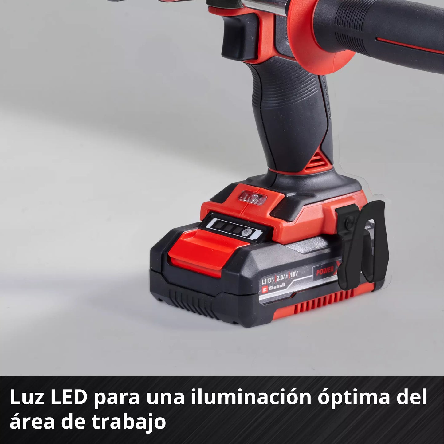 Taladro percutor 18V + 2bat 2Ah + cargador + maletín Einhell TP-CD 18/80 Li-i BL