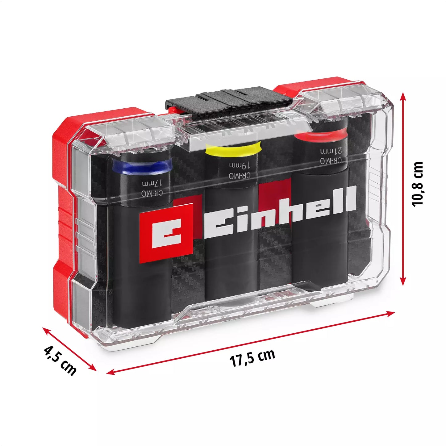 Einhell impact socket set 3pcs 49109263