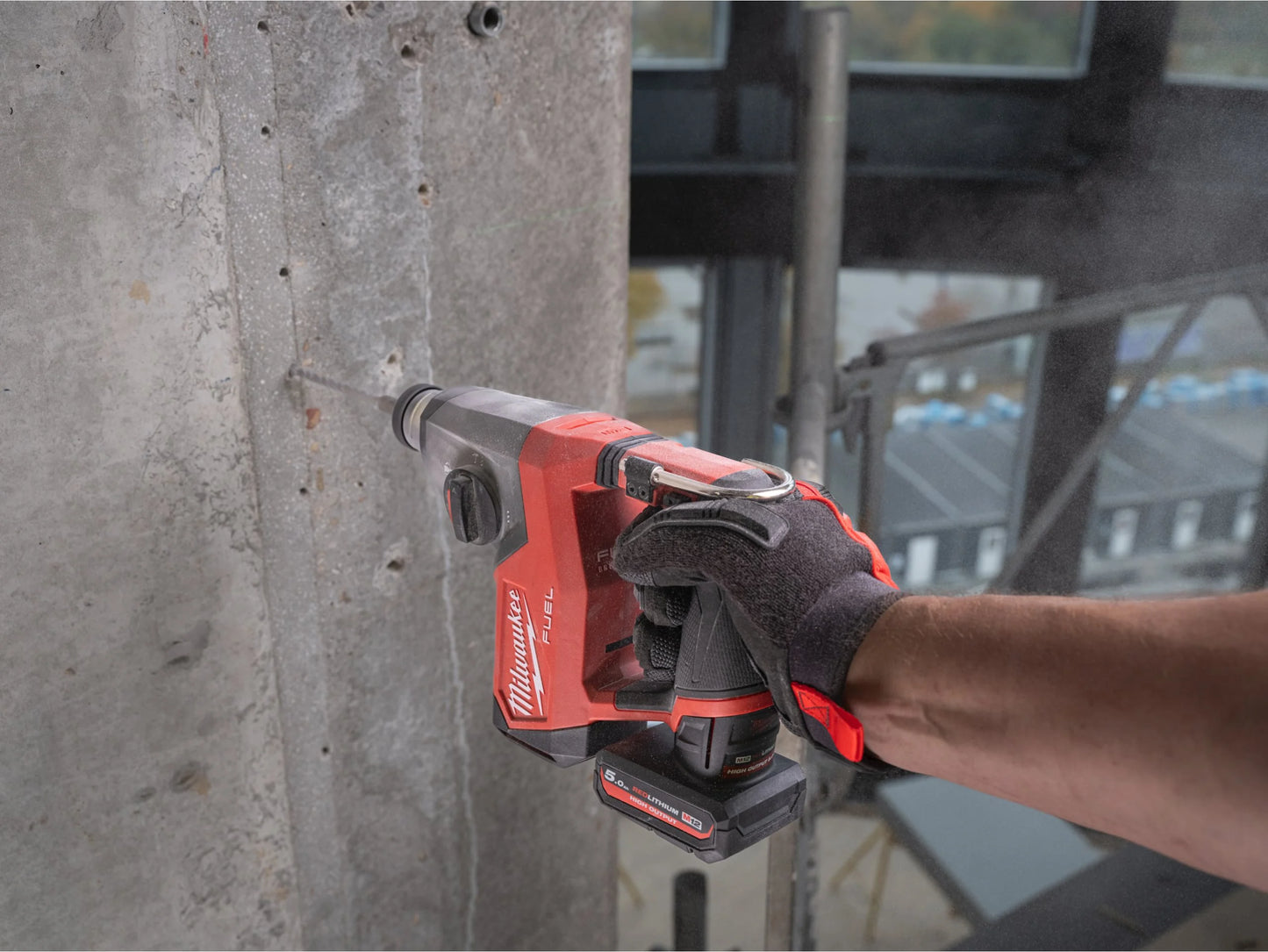 SDS-Plus M12 16mm Combination Hammer Milwaukee M12 FHAC16-0