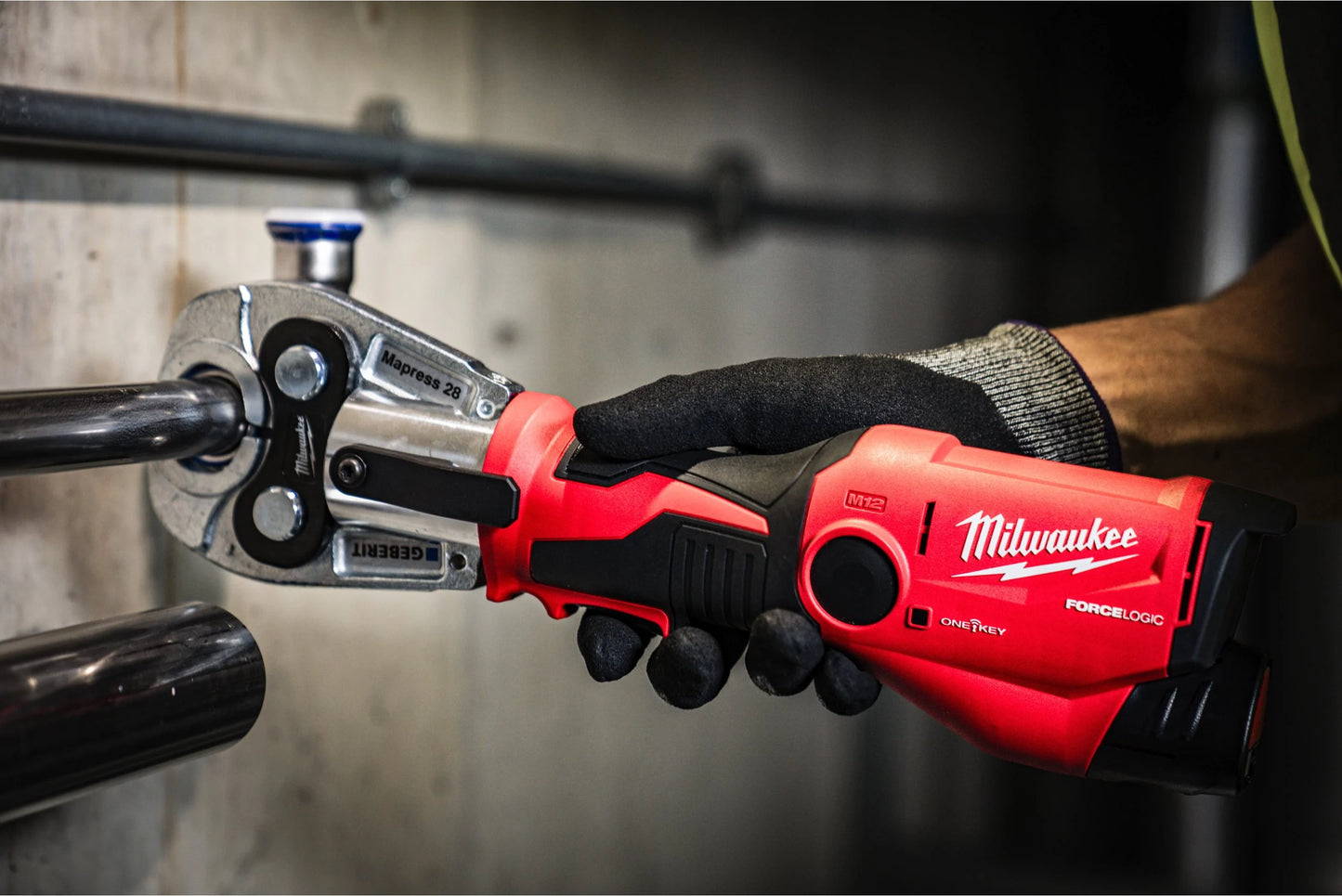 Prensadora hidráulica subcompacta M12 Force Logic Milwaukee M12 ONEHPT-202C U-SET