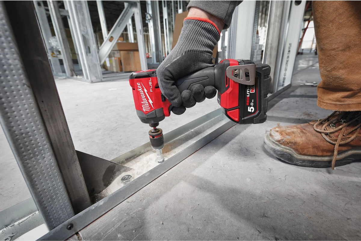 Milwaukee M18 FID3-502X M18 FUEL ¼″ hex impact driver + 2 × 5Ah batteries + charger + case