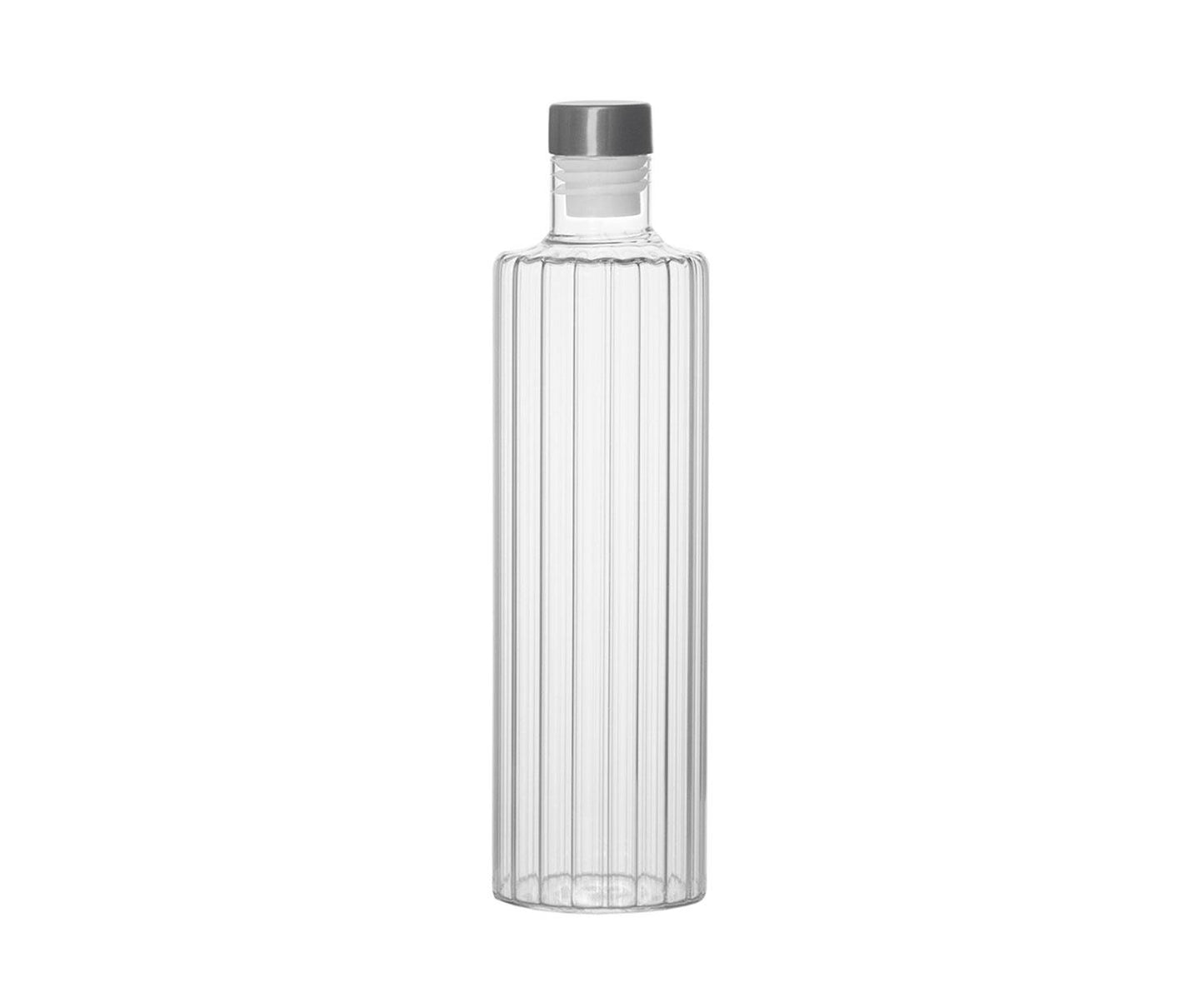 Andrea House 1L Glass Bottle with Stainless Steel Stopper