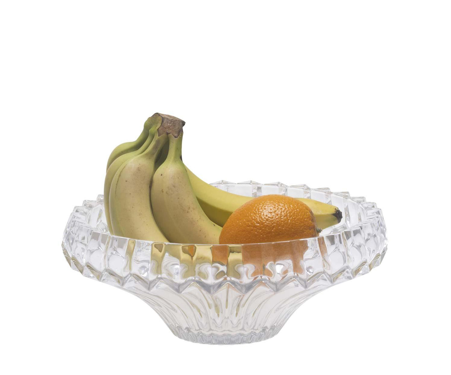 Classic cut crystal fruit bowl Ø31x12cm Andrea House