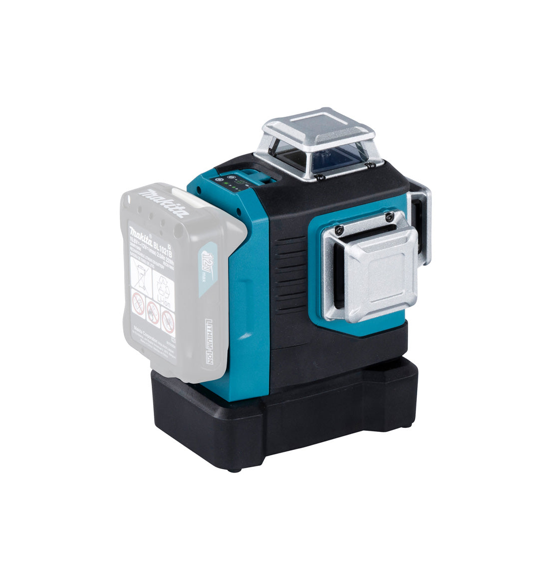 Nivel láser de 3 líneas verdes 360º 12V CXT Makita SK700GD
