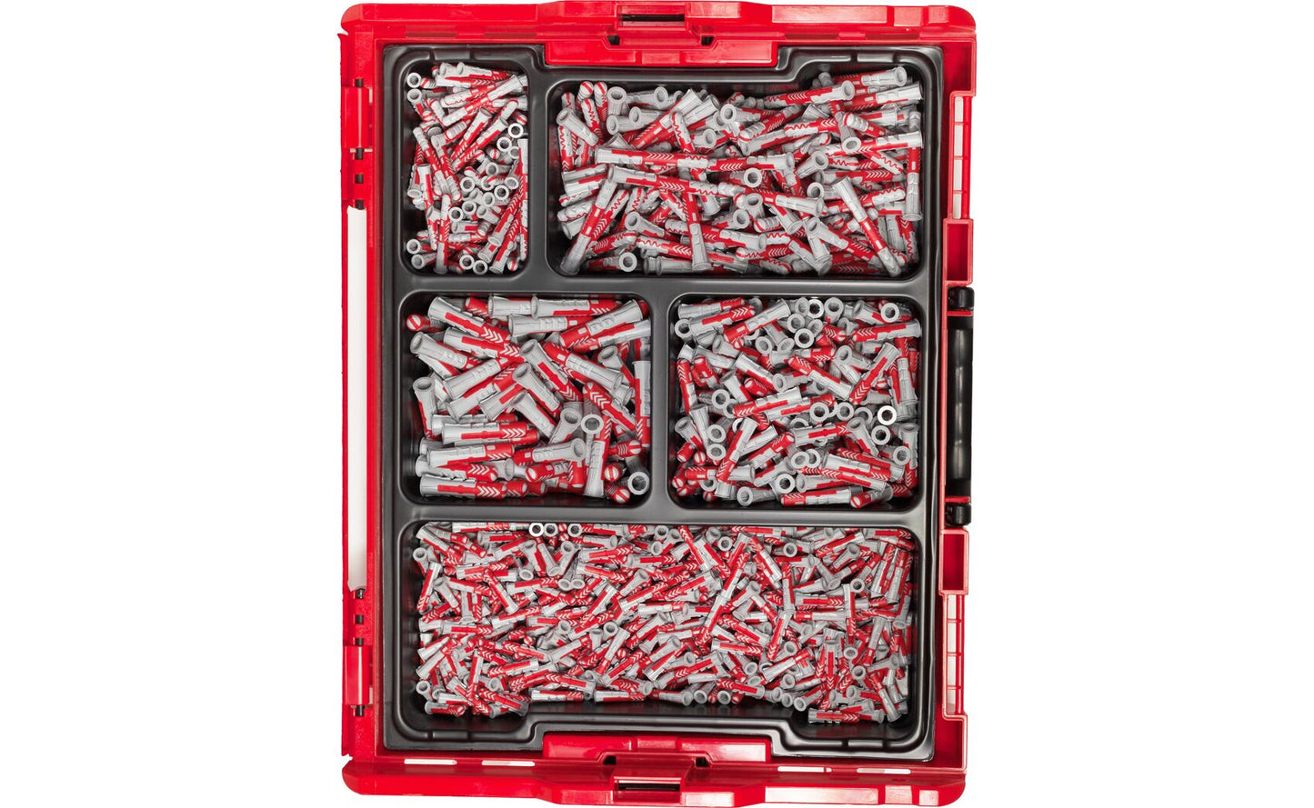 L-BOXX Surtido Tacos DuoPower 910 unidades Fischer