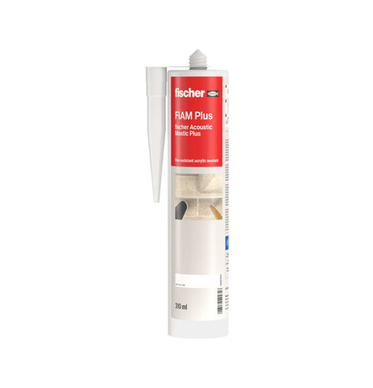 Fischer FIAM Plus 310ml Intumescent Acrylic Sealant Cartridge