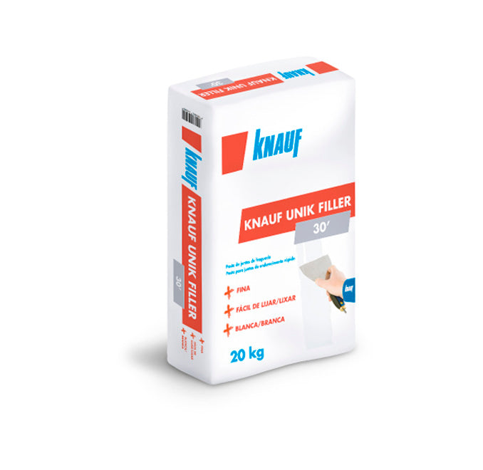 20kg bag of Knauf Unik Filler 30min fast setting joint compound