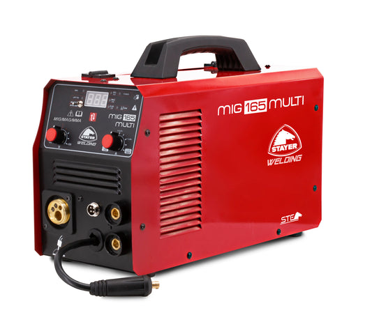 MIG 165 MULTI inverter welder + 5kg 0.99mm Stayer wire spool