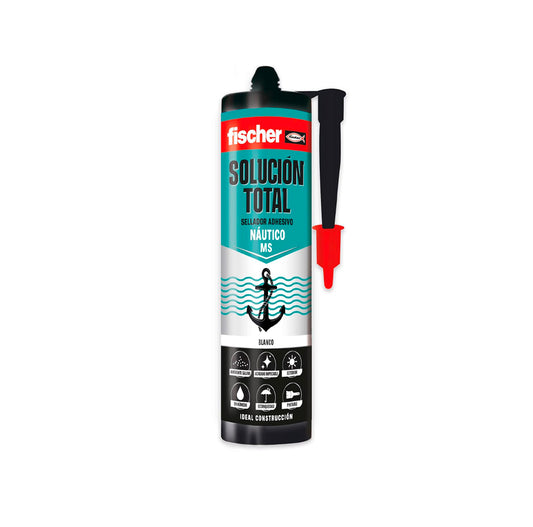 Cartucho Adhesivo Sellador 290ml Fischer MS Especial Náutico