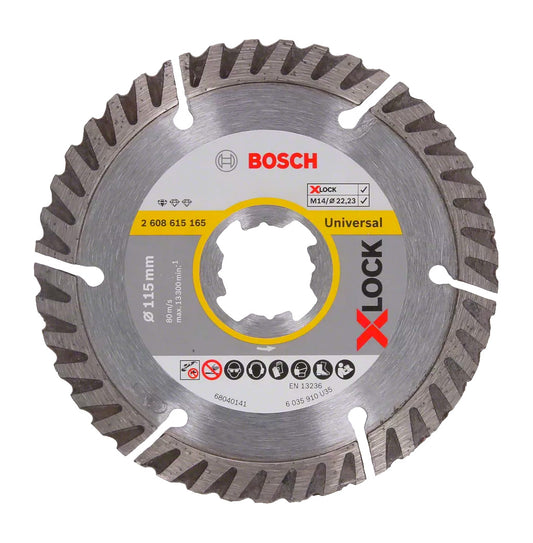 X-LOCK Standard Universal 115mm cutting disc Bosch