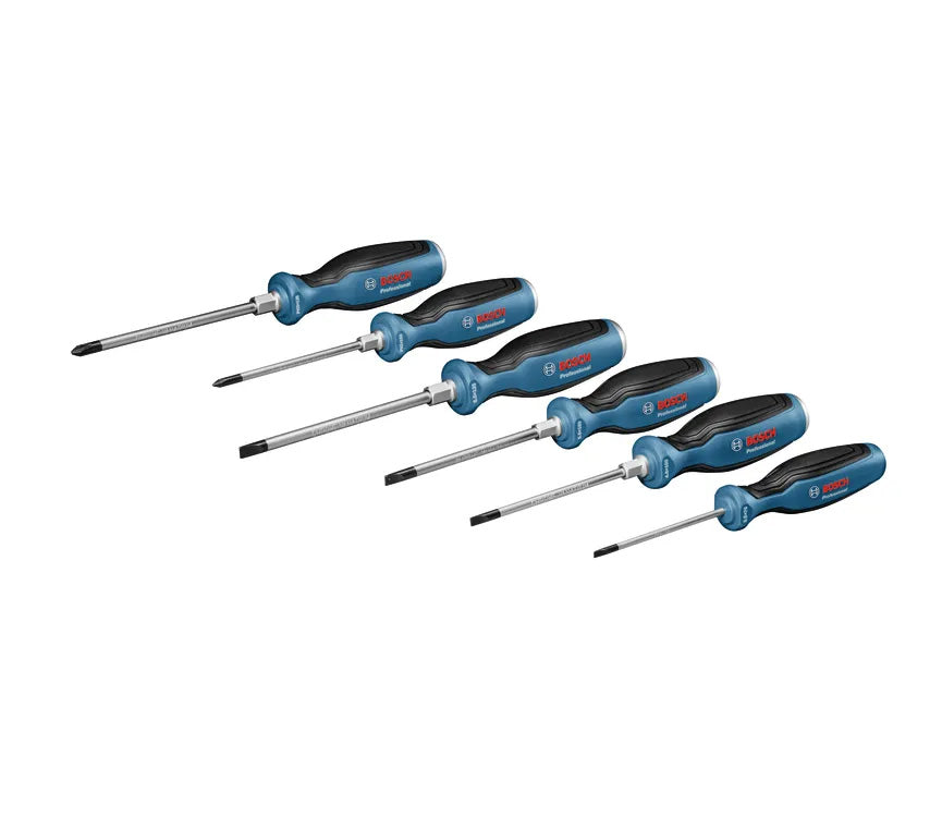 Set de 6 destornilladores SL/PH PRO Bosch
