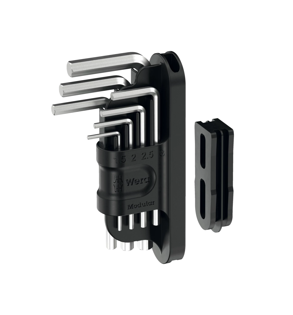 Tool-Check Modular Llaves acodadas 7 piezas Hex-Plus 1 Wera