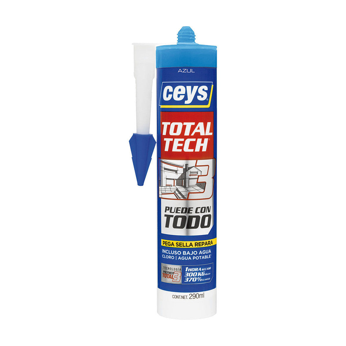 Cartucho Masilla Total Tech Ceys 290ml CEYS - 9